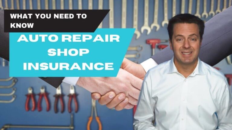 auto repair shop insurance