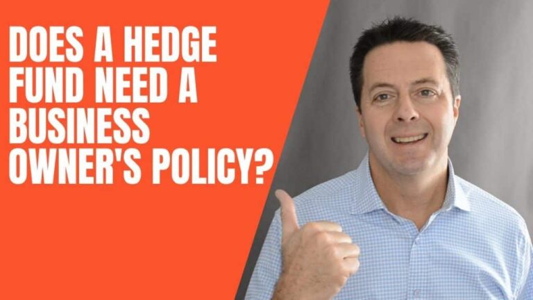 Hedge Fund Business Insurance