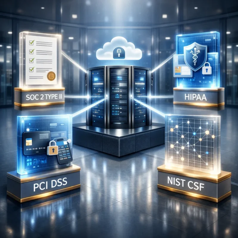 SOC 2, HIPAA, PCI DSS, and NIST frameworks supporting Insurance for MSSP underwriting and improving security validation