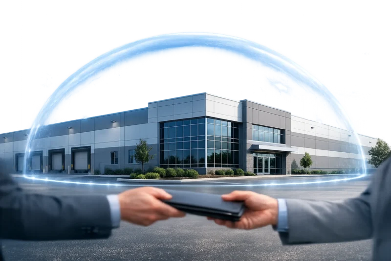 Commercial building protected by continuous coverage illustrating how to switch insurance brokers with no coverage gap